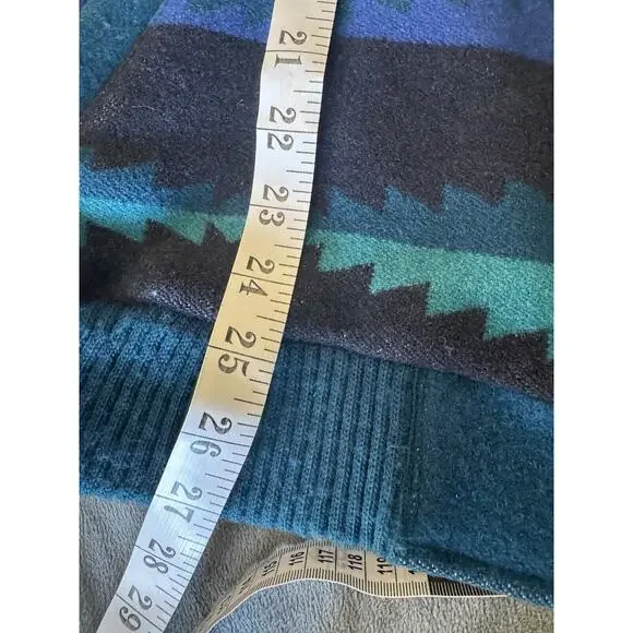 Men’s Pendleton Wool High Grade Western Wear Jacket Coat Large Blue